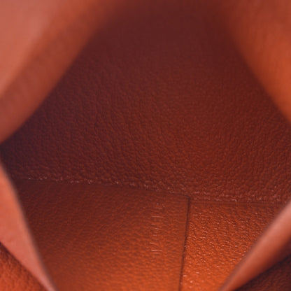Hermes Chevre Mysore Bastia Coin Purse Feu 6 of 7