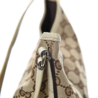 Gucci Monogram Medium New Britt Hobo Off White 11 of 12