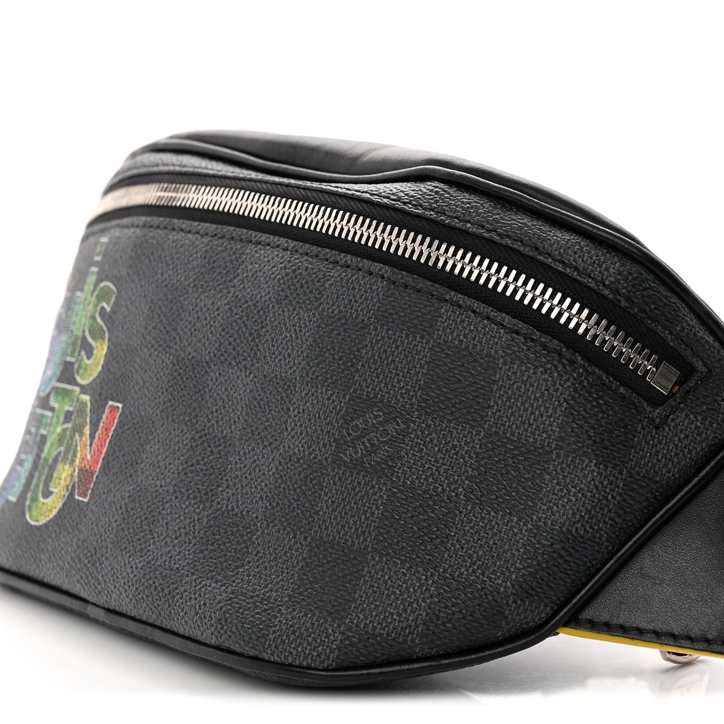 Damier Graphite Bumbag Yellow