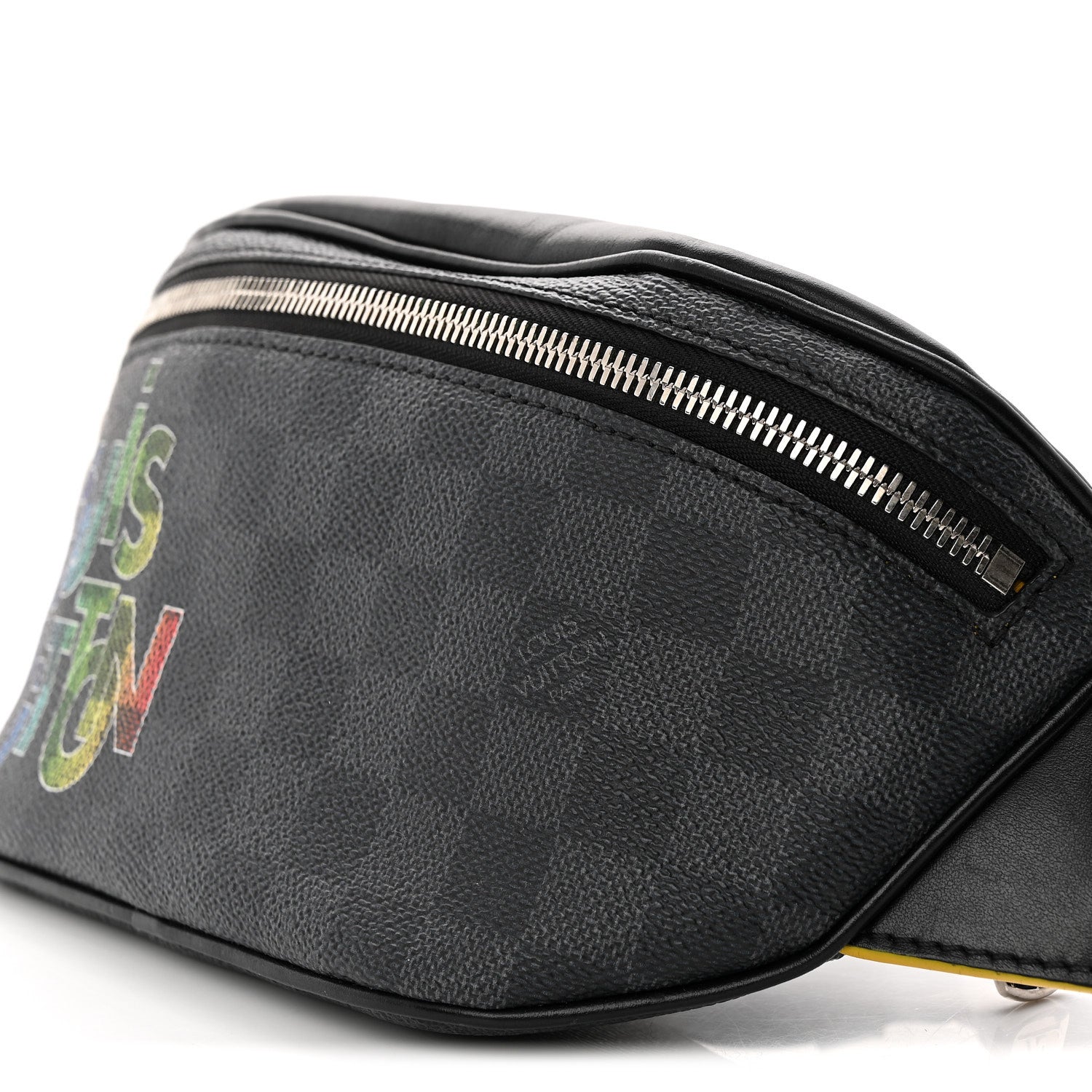 Louis Vuitton Damier Graphite Bumbag Yellow 9 of 9