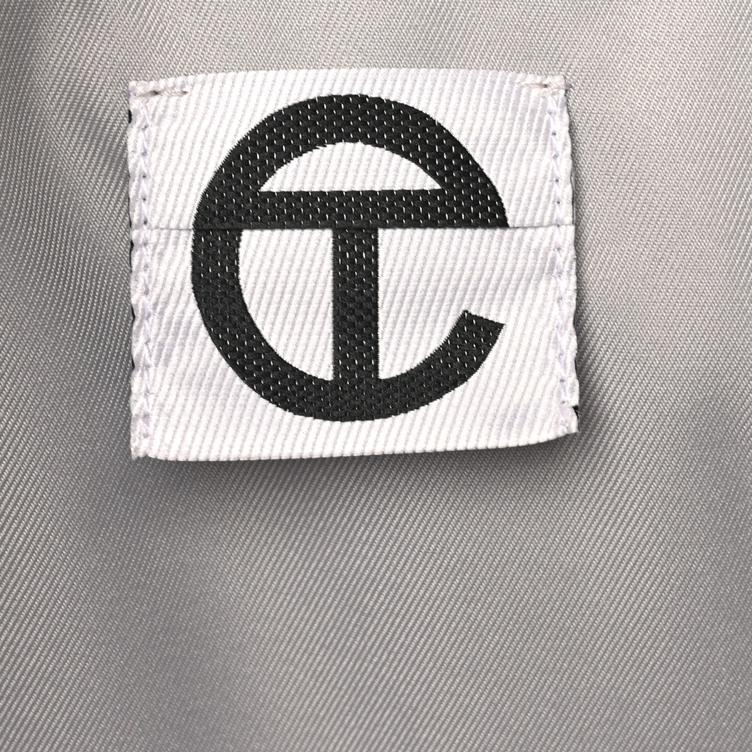 Telfar Jersey Large Camo Shopping Bag Heather Grey 6 of 9
