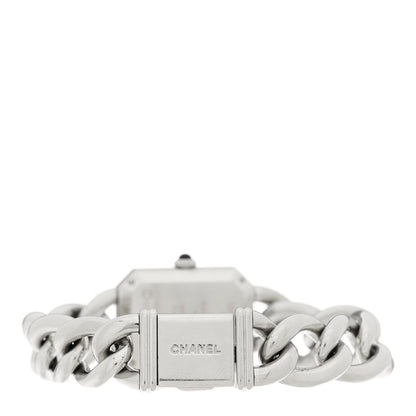 Chanel Stainless Steel 20mm Chain Premiere Quartz Watch Black 3 of 4