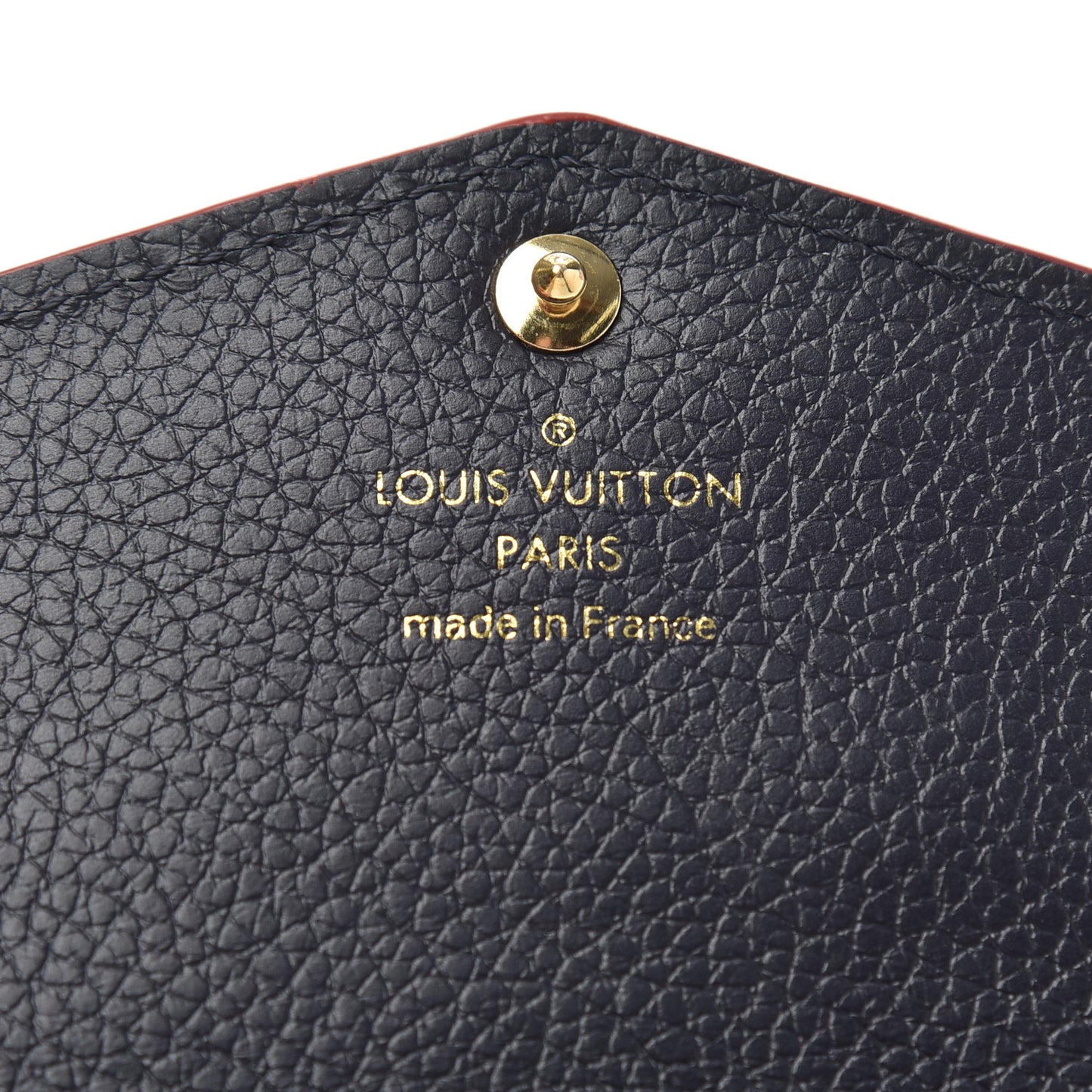 Empreinte Key Pouch Marine Rouge