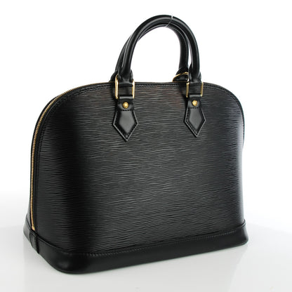 Louis Vuitton Epi Alma PM Black 3 of 8