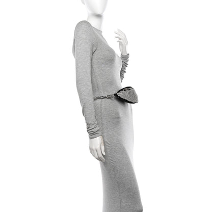 Alexander Wang Rhinestone Mesh Mini Attica Belt Bag Black 2 of 11