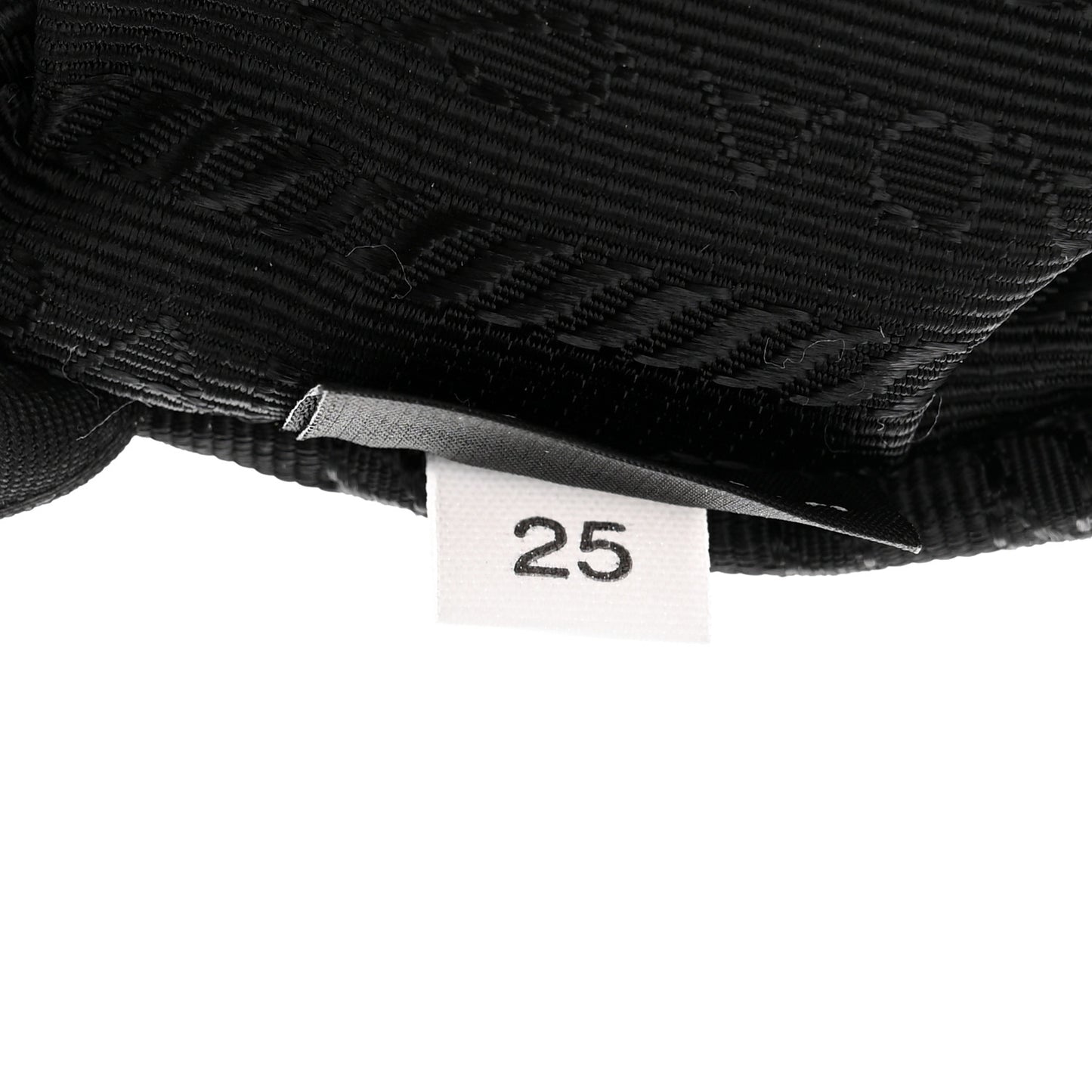 Tessuto Nylon Saffiano Mini Re-Edition 2005 Bag Black