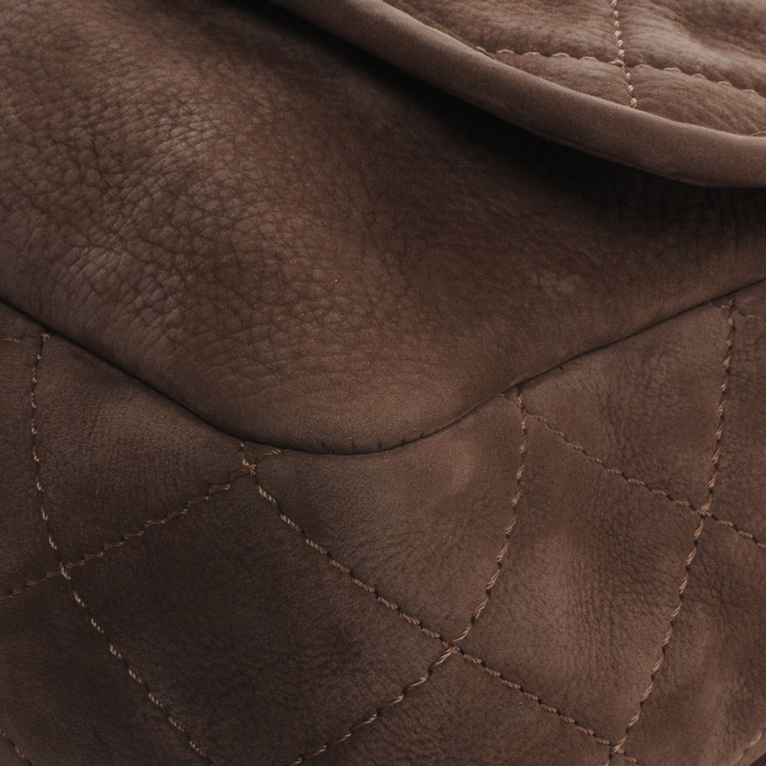 Chanel Ultra Soft Suede Calfskin Natural Beauty Large Flap Bag 6 of 9