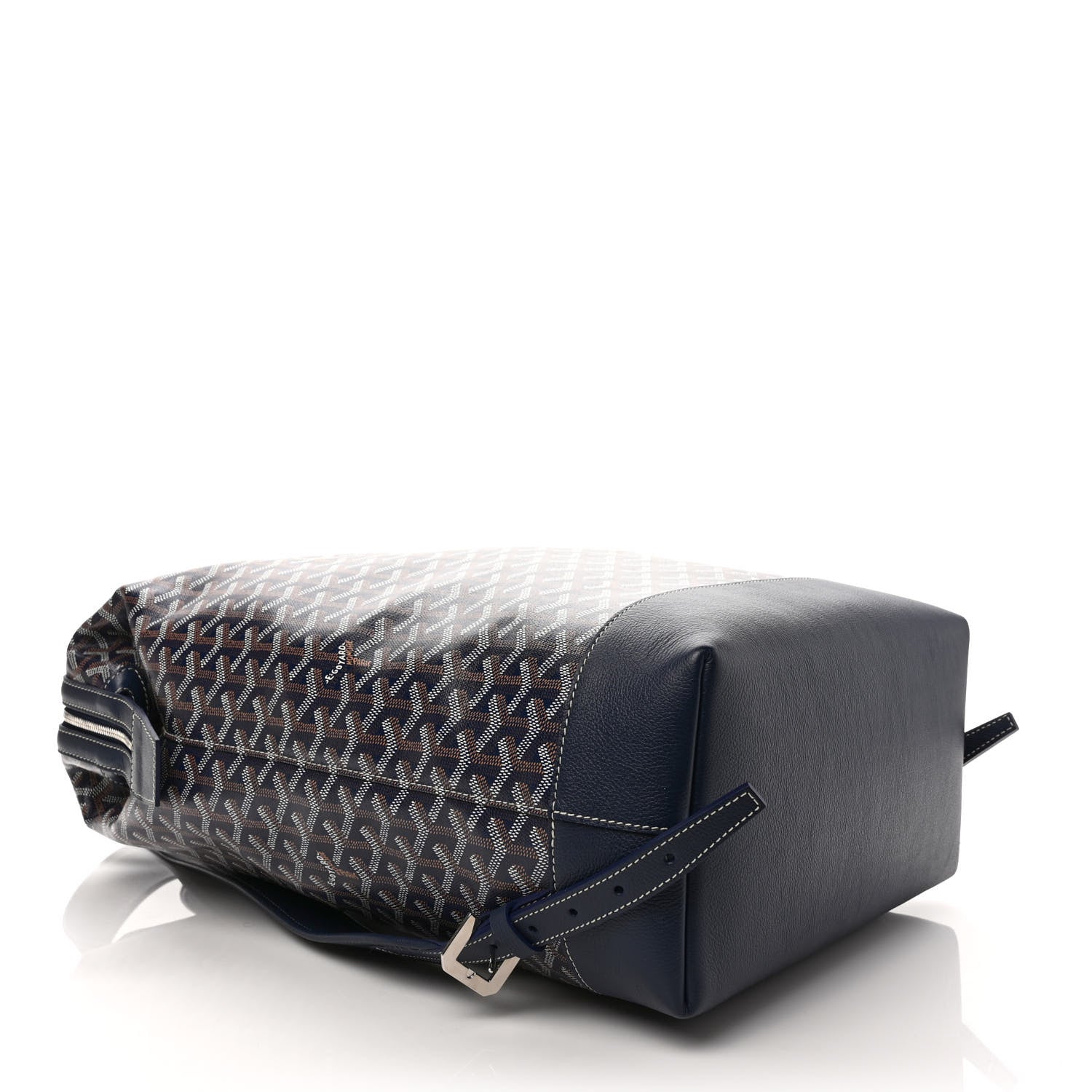 Goyard Goyardine Calfskin Cisalpin Backpack Navy Blue 4 of 8
