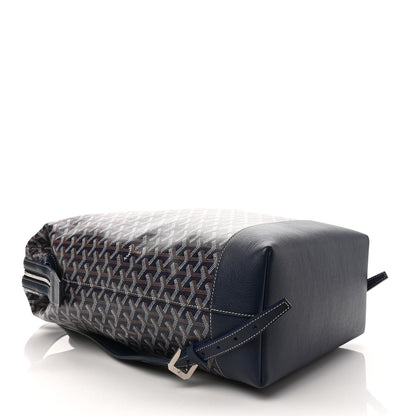 Goyard Goyardine Calfskin Cisalpin Backpack Navy Blue 4 of 8