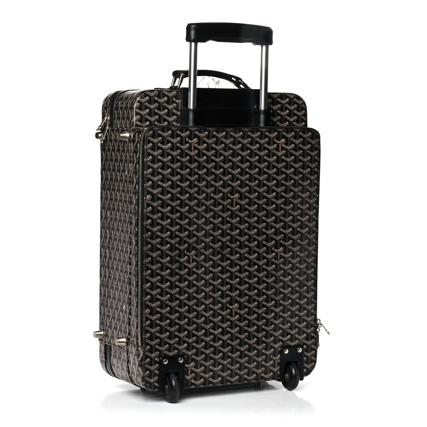 Goyard Goyardine Rolling Suitcase Trolley PM Black 2 of 19