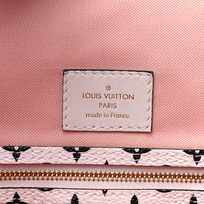 Louis Vuitton Monogram Giant Neverfull MM Rouge 7 of 14