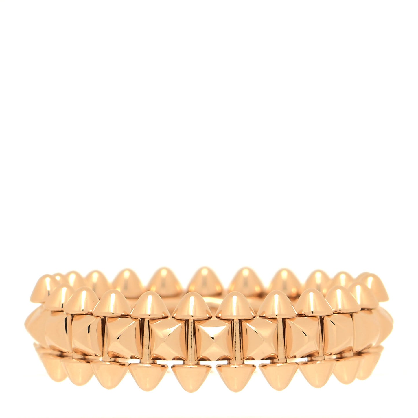 18K Pink Gold SM Clash De Cartier Ring 54 7