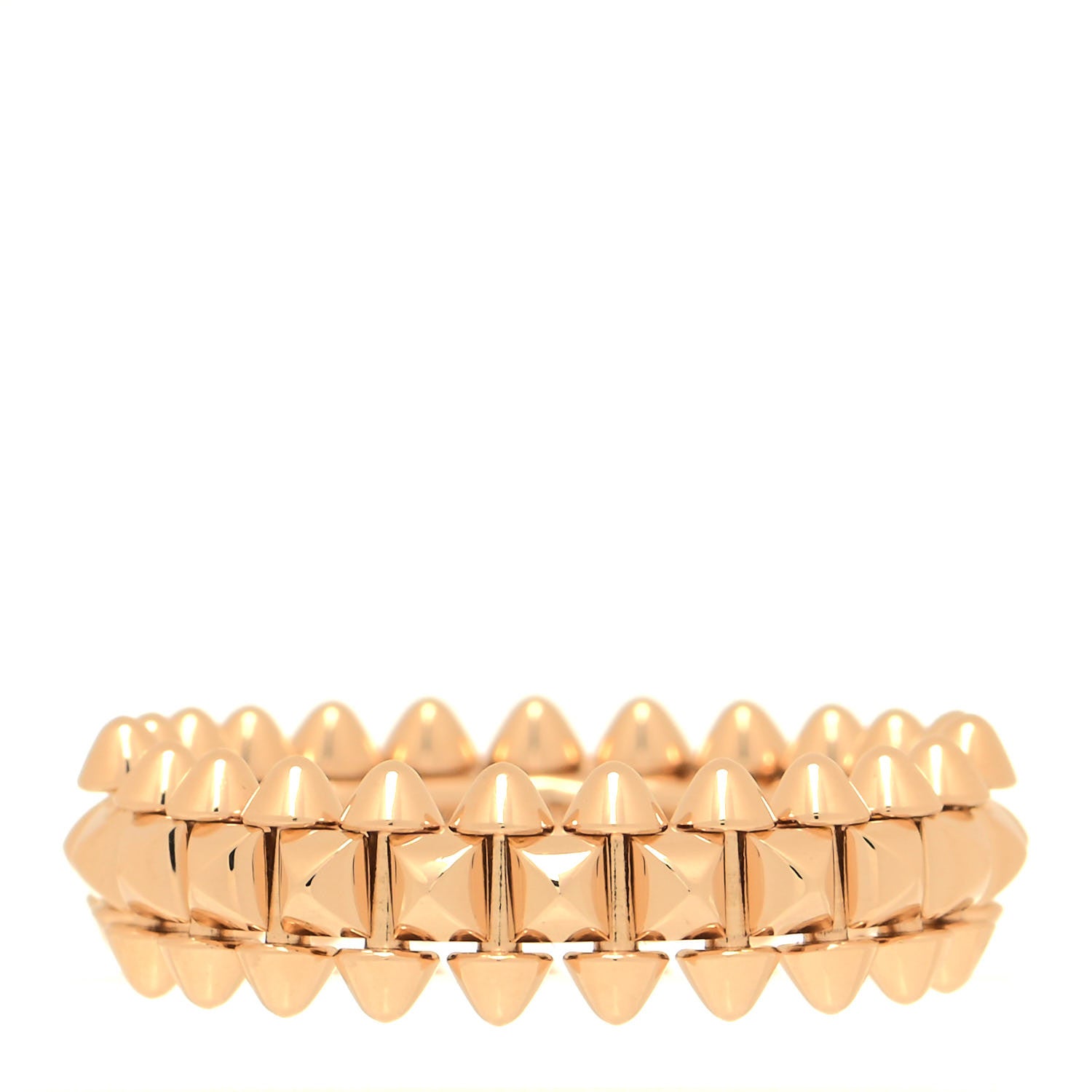 Cartier 18K Pink Gold SM Clash De Cartier Ring 54 7 3 of 5