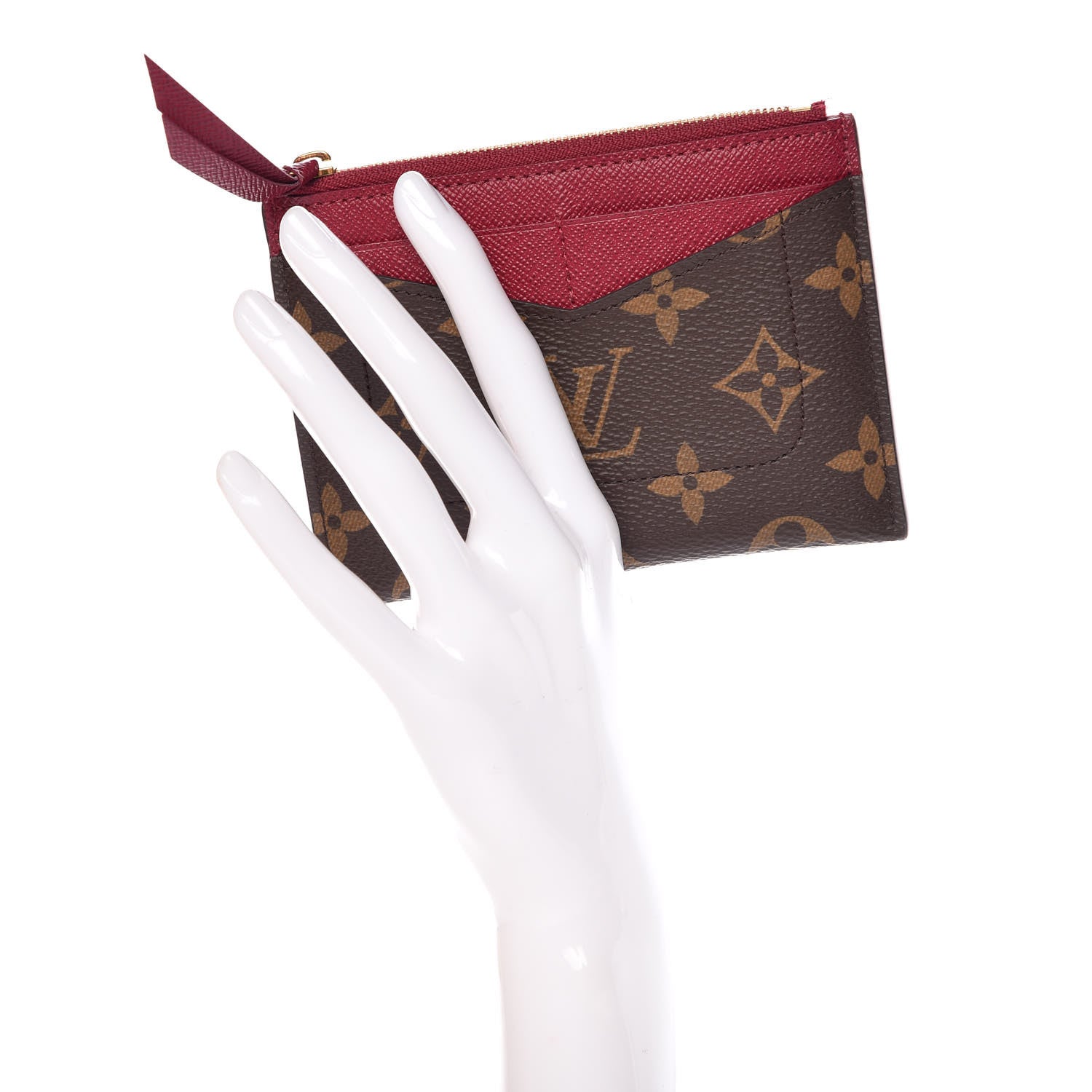 Louis Vuitton Monogram Zipped Card Holder Fuchsia 2 of 8