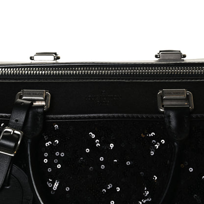 Louis Vuitton Sequin Monogram Sunshine Express Speedy Black 11 of 12