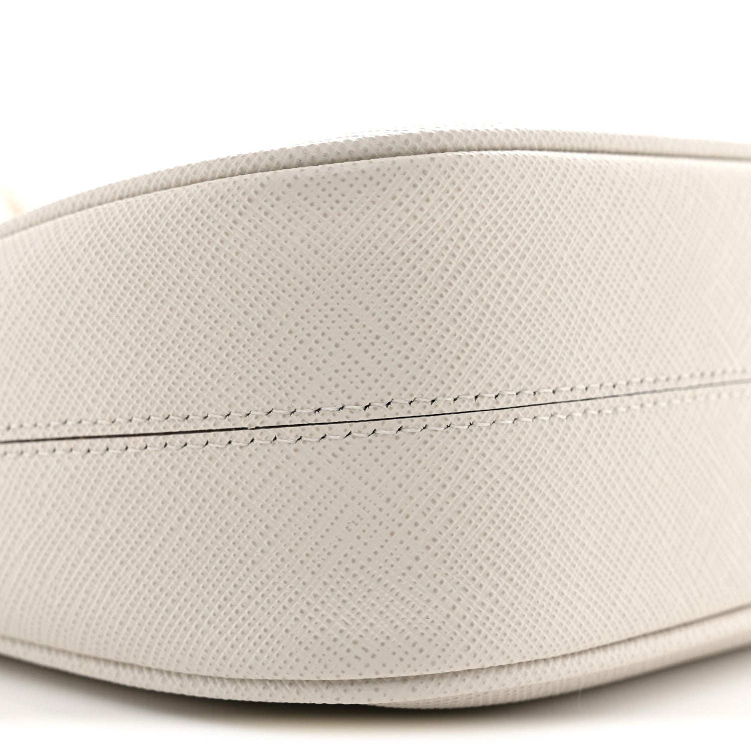 Prada Saffiano Re-Edition 2005 Shoulder Bag White 9 of 10