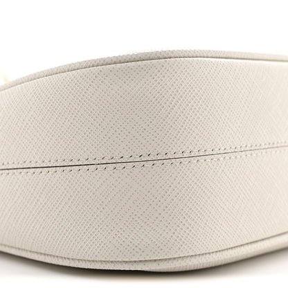 Prada Saffiano Re-Edition 2005 Shoulder Bag White 9 of 10