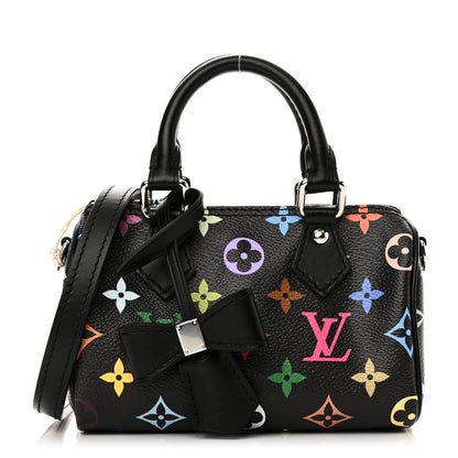 Louis Vuitton LV X TM Monogram Multicolor Nano Speedy Black 1 of 10