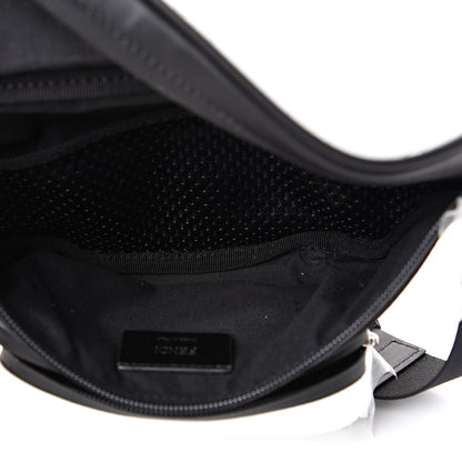 Fendi Neoprene Mesh Vitello Grace FF Pocket Belt Bag White 4 of 9