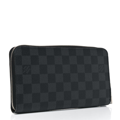 Louis Vuitton Damier Graphite Zippy Organizer Wallet 2 of 8