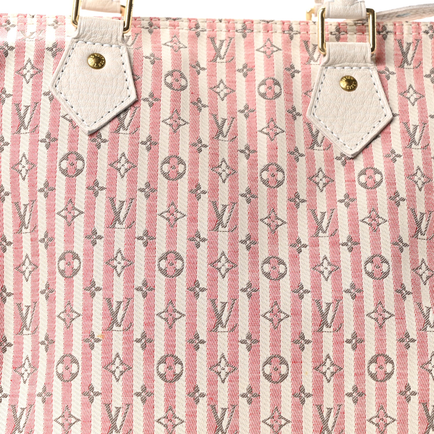 Louis Vuitton Mini Lin Croisette Speedy 30 Rouge 7 of 9