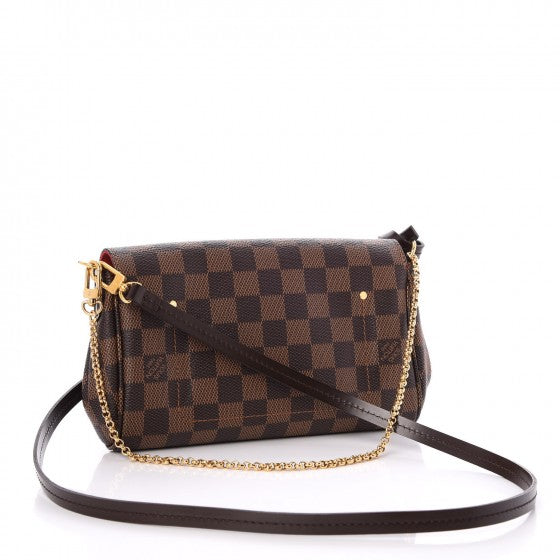 Louis Vuitton Damier Ebene Favorite PM 3 of 9