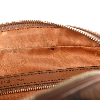 MCM Visetos Medium Heritage Line Camera Crossbody Bag Cognac 8 of 13