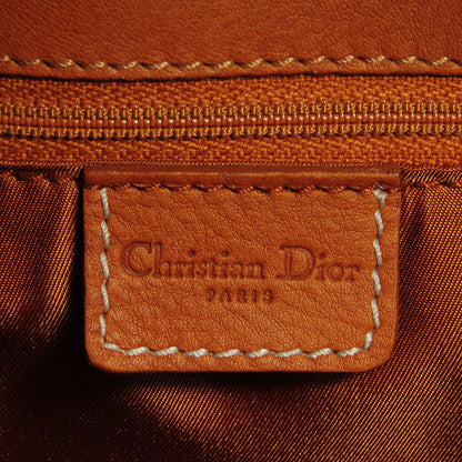 Christian Dior Leather Jeans Pocket Shoulder Bag Beige 6 of 7