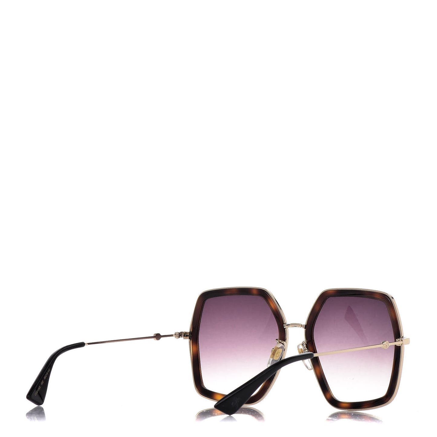 Acetate Oversize Square Frame GG0106S Sunglasses Tortoise