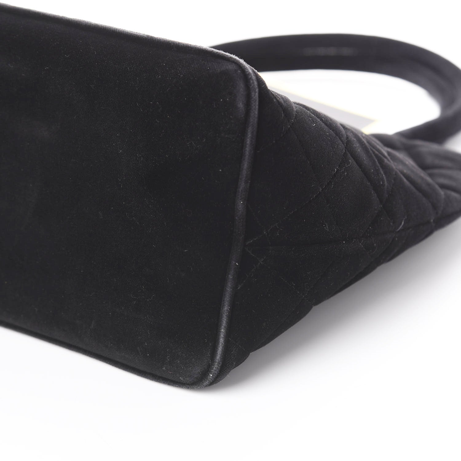 Chanel Velvet Medallion Tote Black 7 of 9