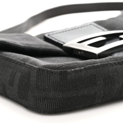 Fendi Zucca Mini Baguette Black 8 of 10