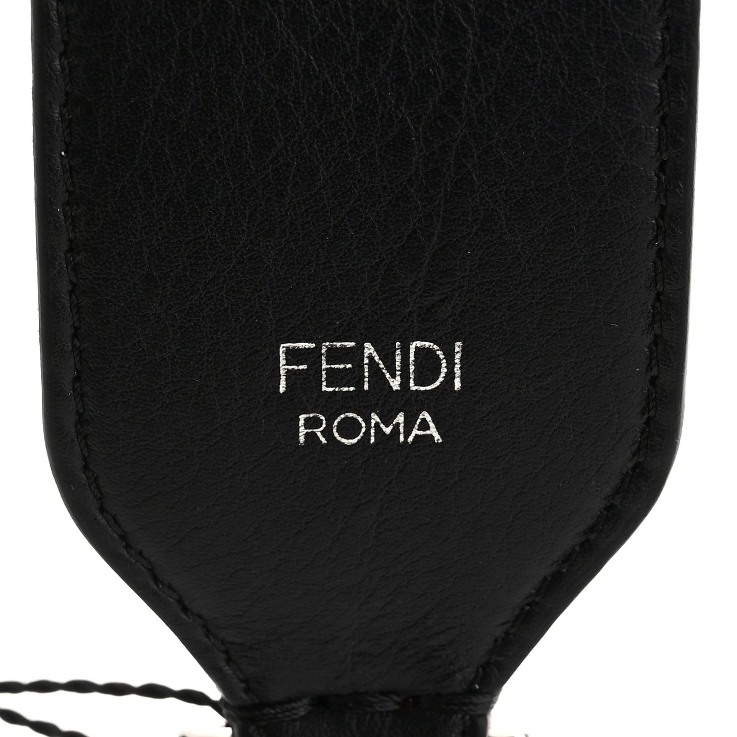 Velvet Tappetino Vitello Dolce FF Mini Strap You Rosso Black