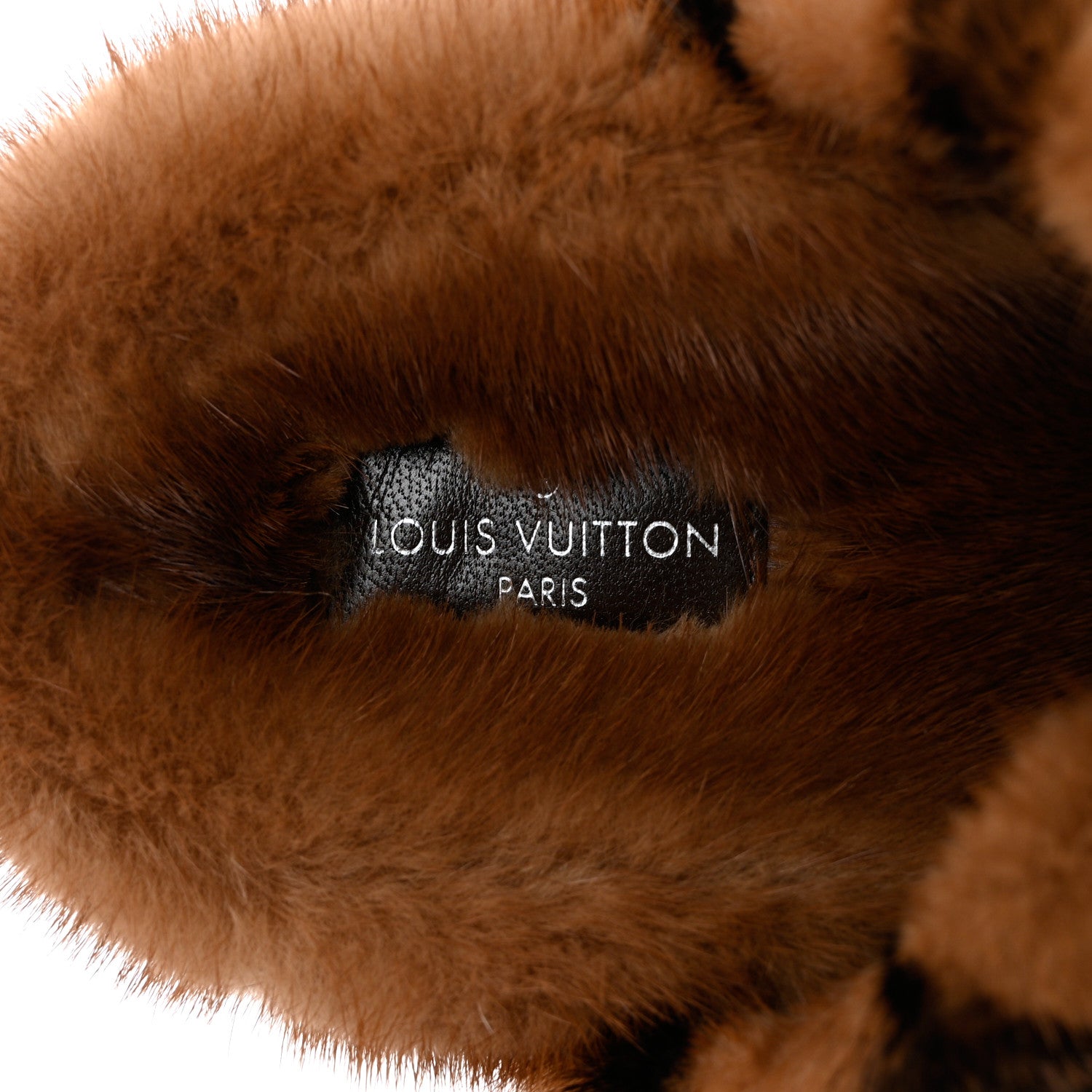 Louis Vuitton Mink Fur Bom Dia Slippers 38 Cognac 6 of 11