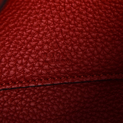 Gucci Grand Prix Calfskin Jackie Convertible Shoulder Bag Hibiscus Red 6 of 7