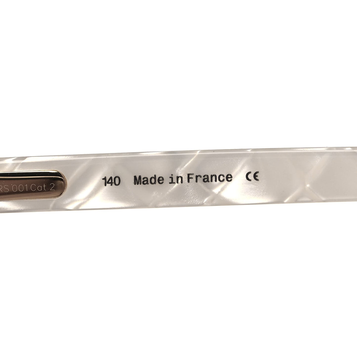 Mother of Pearl Sunglasses CT001RS Gold White