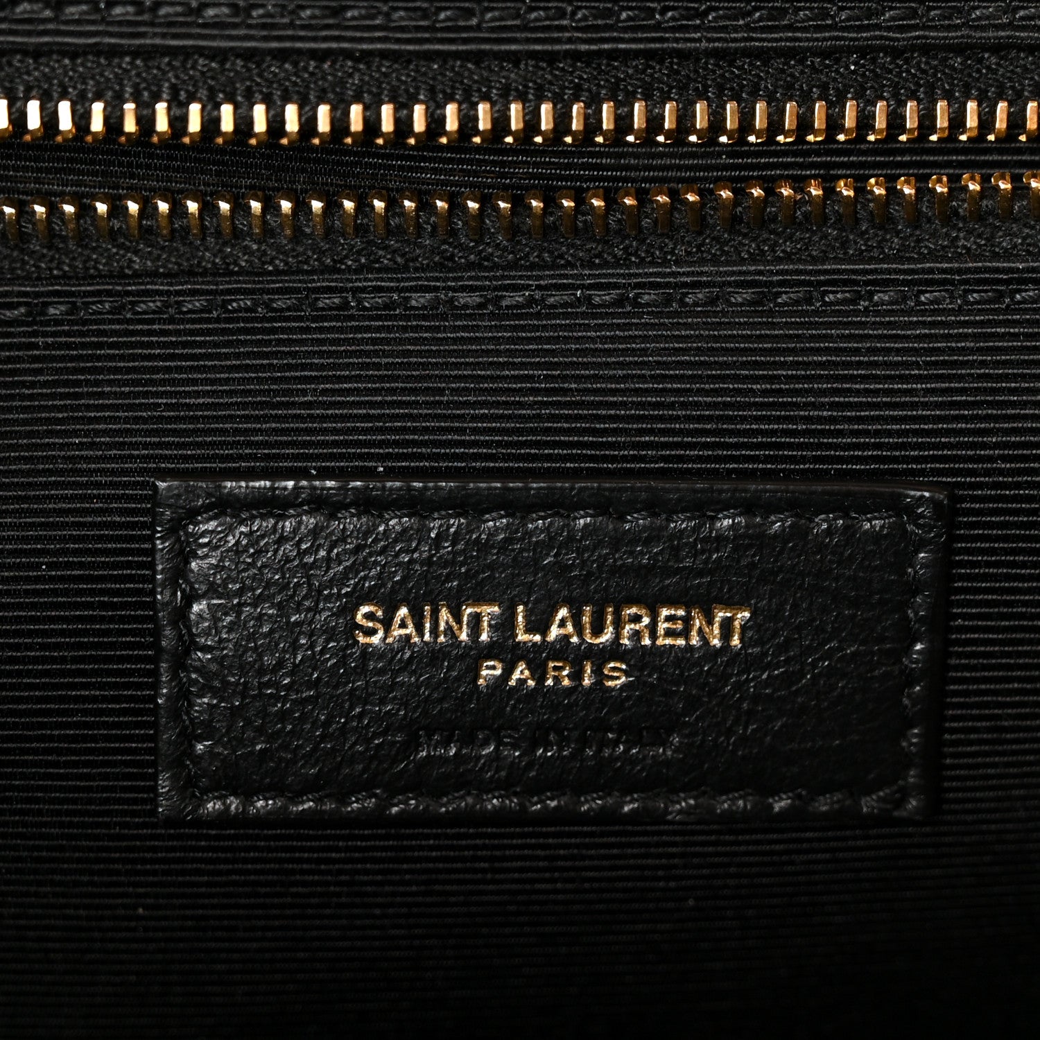 Saint Laurent Grain De Poudre Textured Mixed Matelasse Triquilt Large Monogram Satchel Naturel 6 of 11