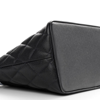 Chanel Caviar Quilted Medallion Tote Navy 9 of 12