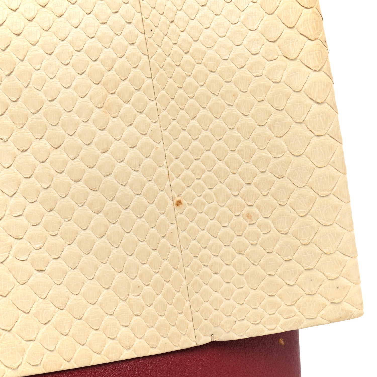 Celine Python Calfskin All Soft Shoulder Bag Burgundy 20 of 21