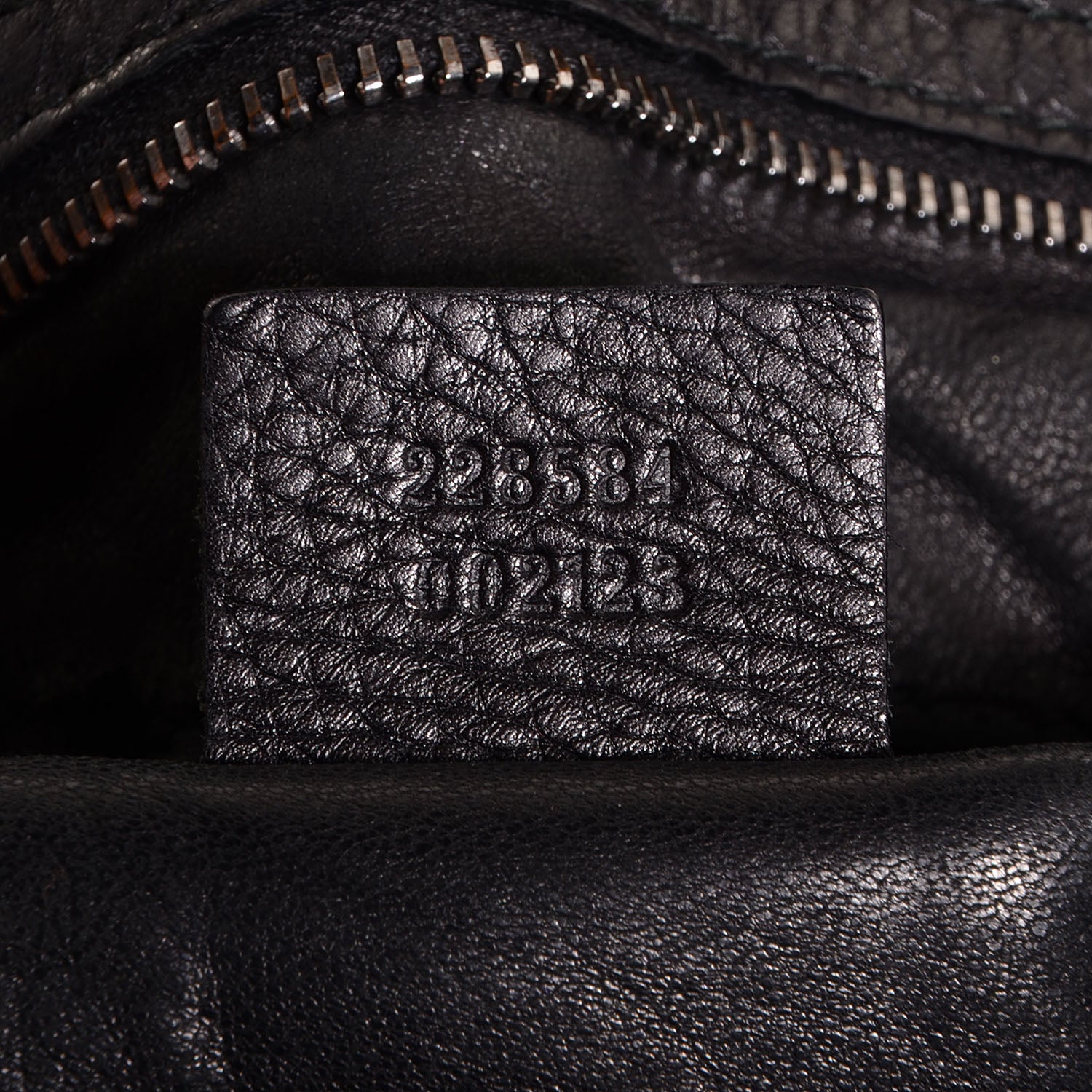 Gucci Leather Icon Bit Medium Shoulder Bag Black 8 of 8