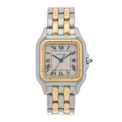 Cartier Stainless Steel 18K Yellow Gold 27mm Panthere Quartz Watch 1 of 4