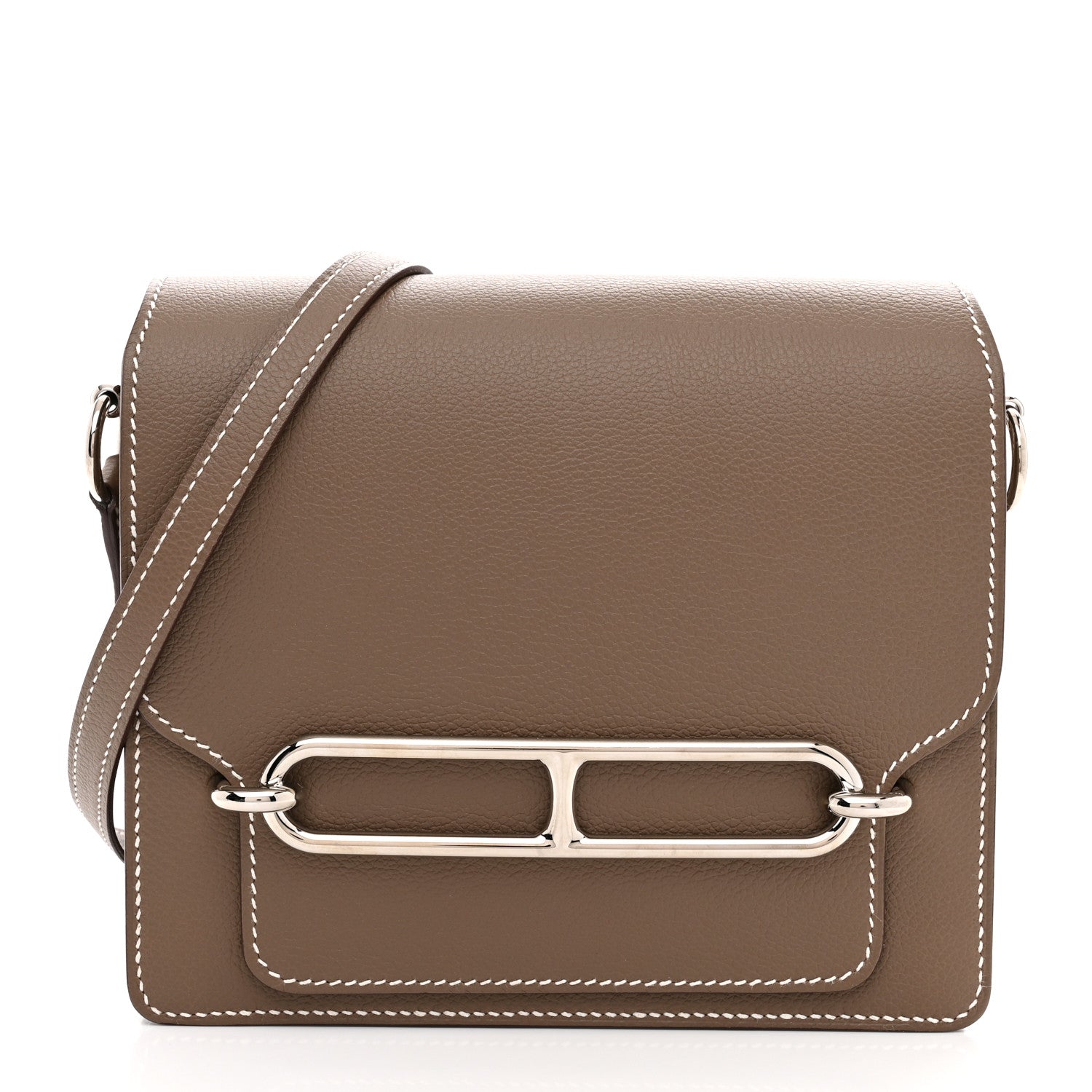 Hermes Evercolor Mini Sac Roulis Etoupe 1 of 11