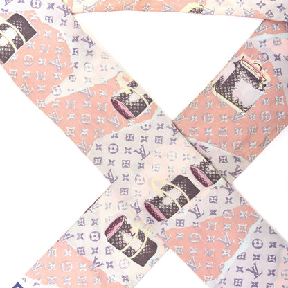 Louis Vuitton Silk Monogram Wallpaper Bandeau 2 of 3