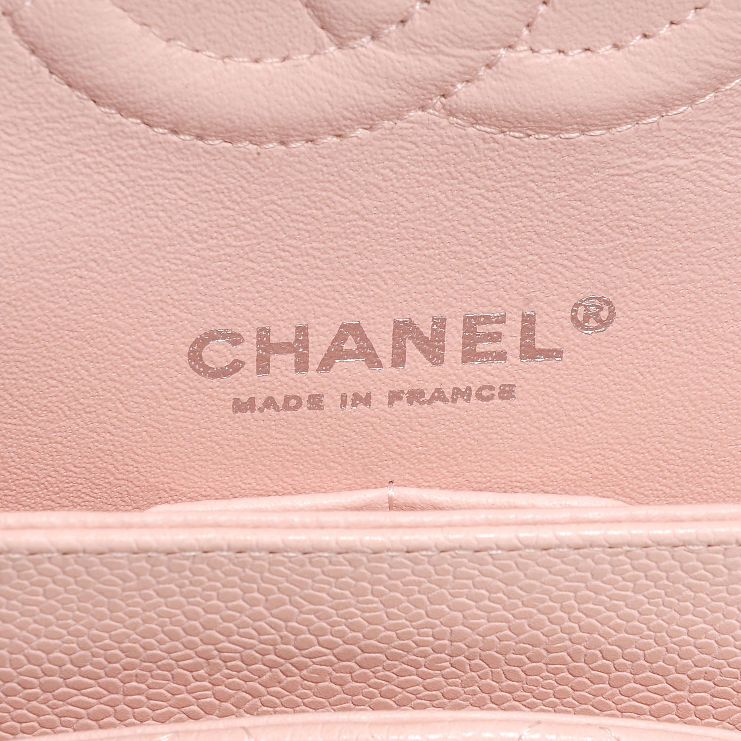 Chanel Caviar Quilted Medium Double Flap Pink 7 of 8