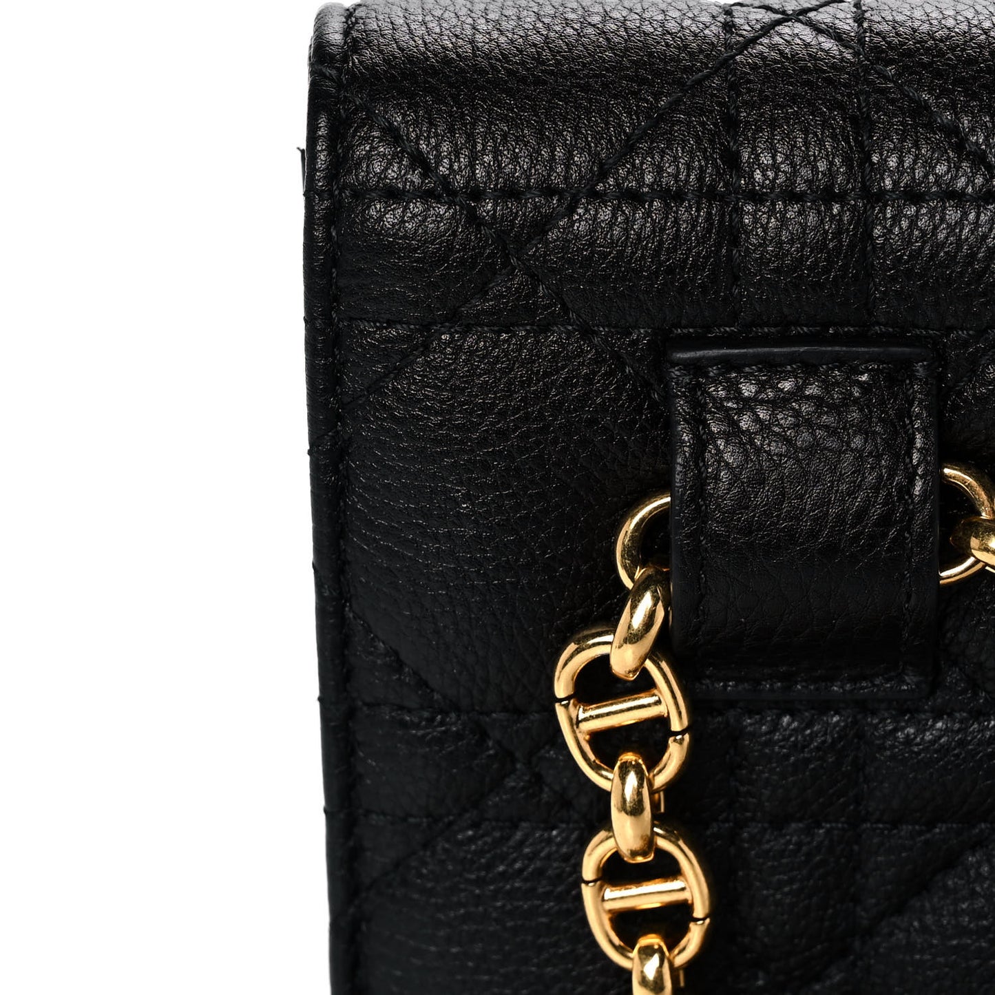 Supple Calfskin Caro Belt Bag Black