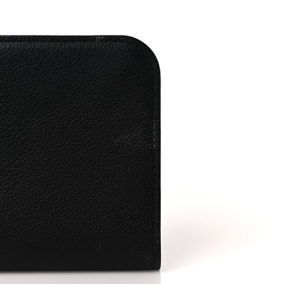 Louis Vuitton Monogram Calfskin Kimono Wallet Black 9 of 10