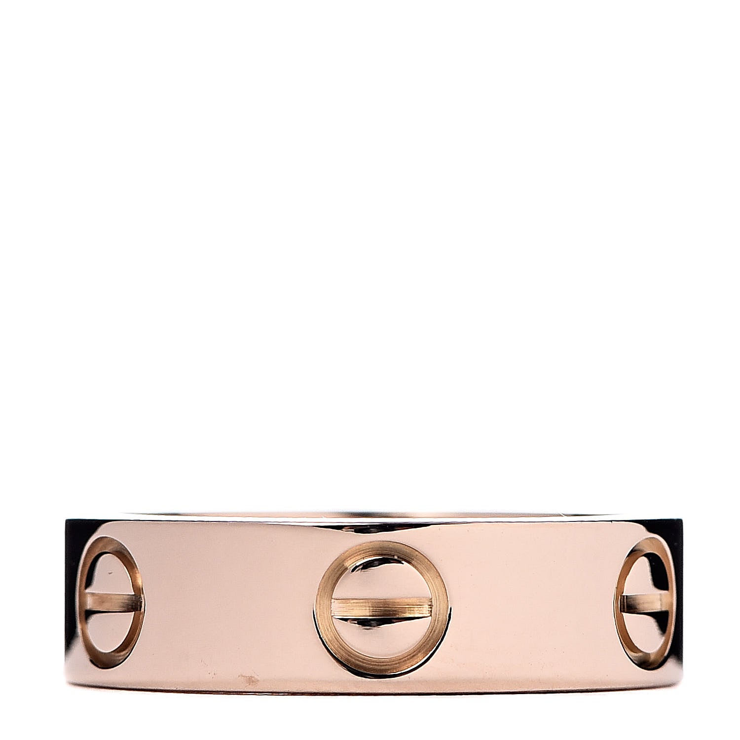Cartier 18K Pink Gold 5.5mm LOVE Ring 52 6 1 of 4