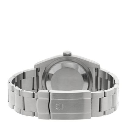 Rolex Stainless Steel 36mm Oyster Perpetual Watch Black 116000 3 of 4