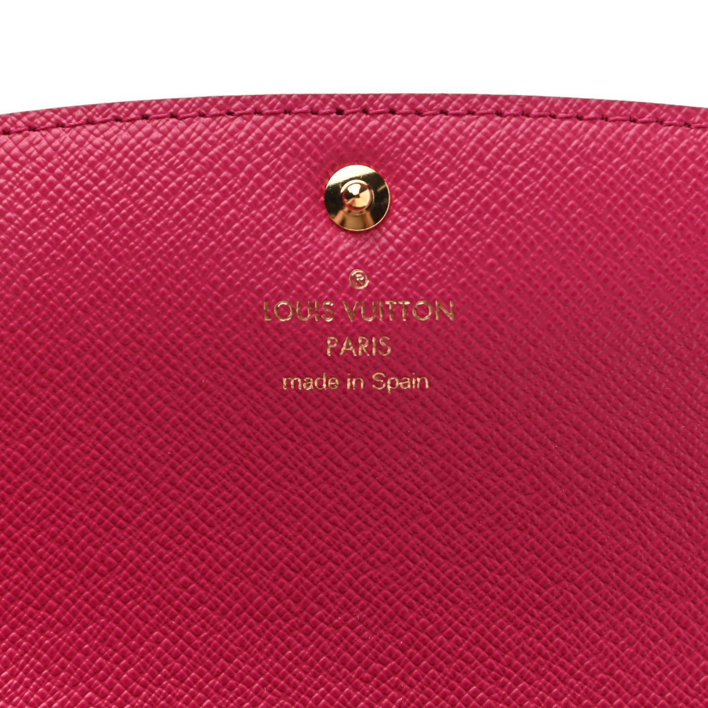 Monogram Bloom Flower Emilie Wallet Fuchsia