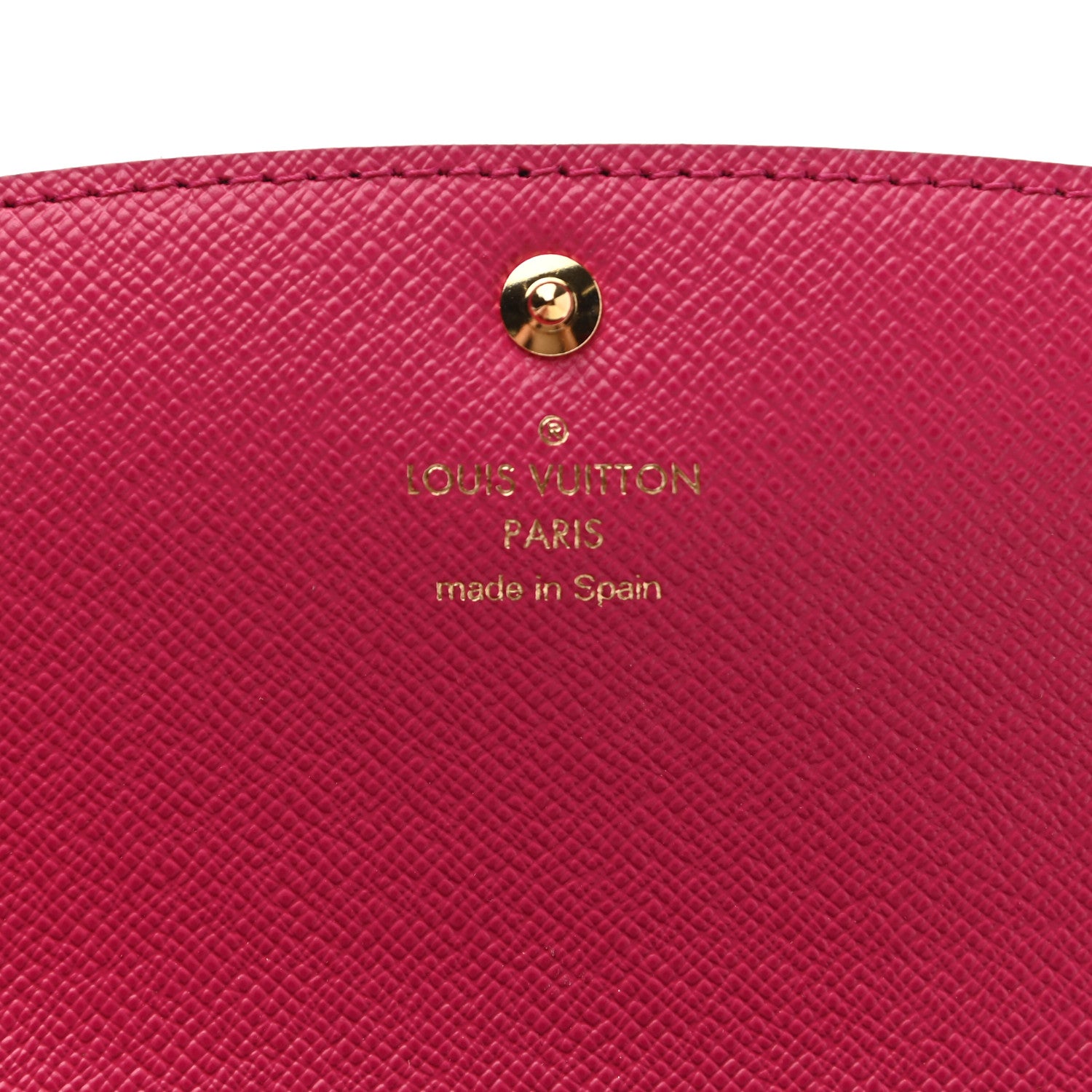 Louis Vuitton Monogram Bloom Flower Emilie Wallet Fuchsia 6 of 8