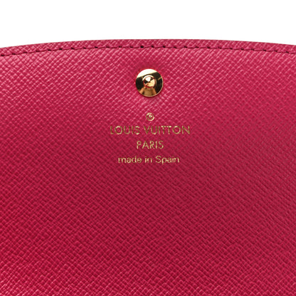 Louis Vuitton Monogram Bloom Flower Emilie Wallet Fuchsia 6 of 8
